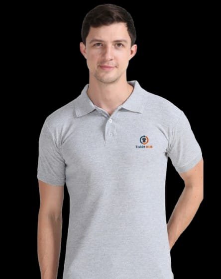 POLO GREY MELANGE T-SHIRT