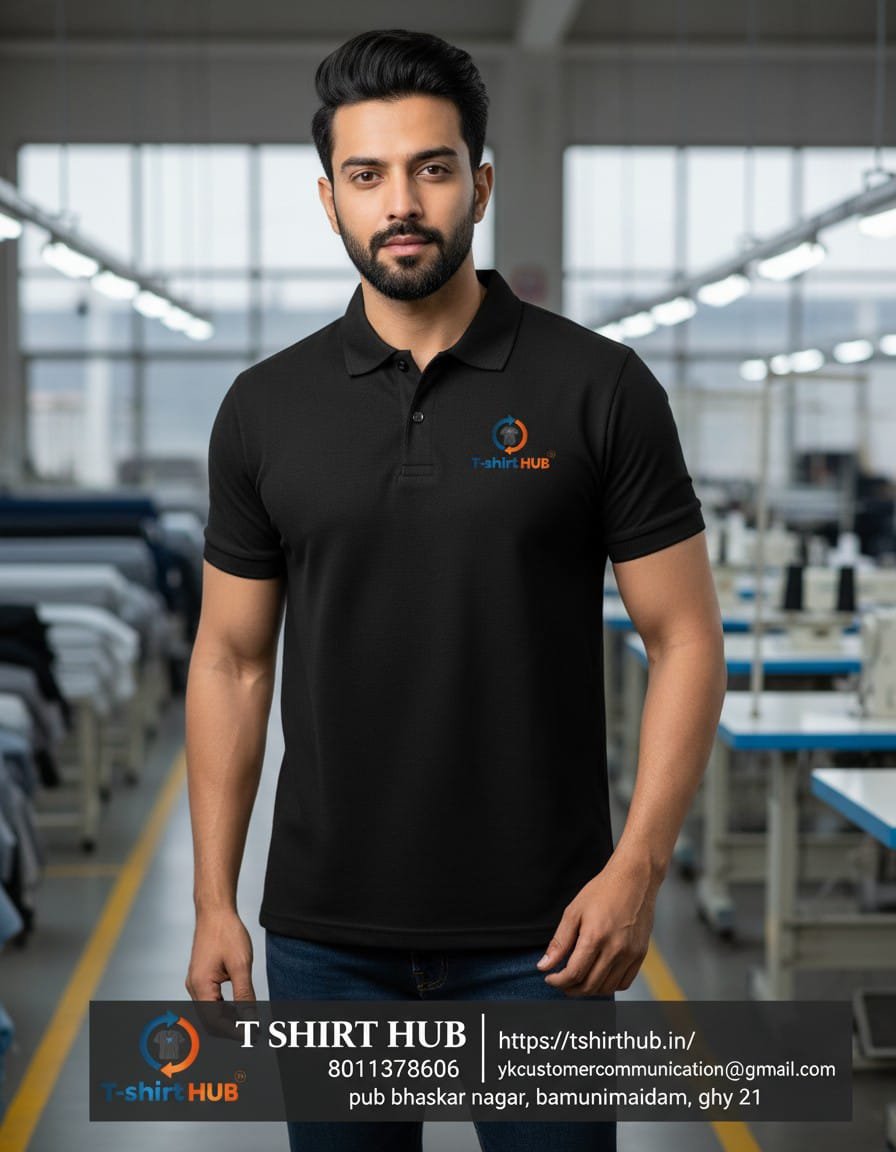 T-SHIRT HUB Exclusive brand Regular Fit T-Shirt for Men